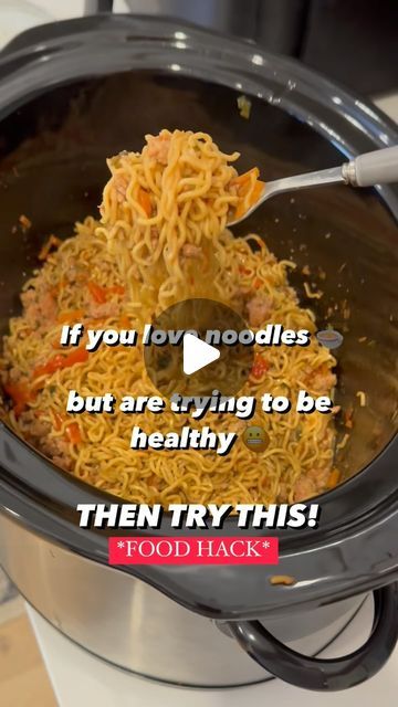 84K views · 2.5K likes | Phil Mackenzie on Instagram: "Slow Cooker HIGH PROTEIN ramen noodles *FOOD HACK* 🍜💪🏻 Warning: these taste so good 🤤

If you’re trying to be healthy and love noodles you are not alone. That’s why I am so excited about this recipe. It is packed filled with protein while actually tasting good 🥳 

The recipe is also in the @leansquadapp and right now you can get your first 3 months for 45% off!!! This includes all of my programs, recipes and support until the end of February 🤯💪🏻 Click link in bio for to join!🥳

Ingredients:

- 1 pound ground chicken or lean ground beef (recommend extra lean ground beef)
- 1 cup matchstick carrots
- 1 medium red bell pepper, sliced
- 2-3 large green onions, roughly chopped (save some for garnish)
- 3 cloves garlic, minced
- ½ c Slow Cooker Chicken Ramen Recipes, High Protein Ramen Recipe, Slow Cooker High Protein Recipes, Protein Ground Beef Recipes, Slow Cooker High Protein, High Protein Ramen, Protein Ramen, Chicken Ramen Recipe, Matchstick Carrots