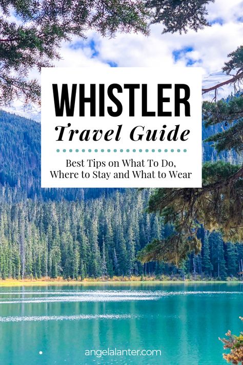 Whistler Travel Guide by Angela Lanter. Plan your next getaway with all my tips about: where to stay, what to do, where to go, what to wear and the most important one: where to eat. Have Fun in one of my favorite places in Canada. #AngelaLanter #Whirstler #TravelBlogger #TravelGuide #Canada #Getaway Places In Canada, American Thanksgiving, Backpacking Canada, British Columbia Travel, Angela Lanter, Whistler Canada, Canada Holiday, Canada Road Trip, Visit Canada