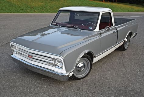 Dennis built a 1967 Chevy C10 that is the perfect match to his ‘47 Chevy 3100. 1963 Chevy C10, Chevrolet Trucks C10, 1968 Chevelle Ss, 1967 Chevy C10, 1967 C10, 1965 C10 Chevy Truck Interior, 1963 Chevy C10 Stepside, 1965 Chevy C10 Stepside, 72 C10