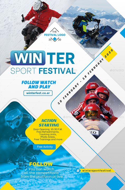 Winter Sport Festival Poster #Affiliate #Sport, #Sponsored, #Winter, #Poster, #Festival Sport Festival Poster, Festival Poster Design, Graphic Novel Illustration, Winter Poster, Happy Birthday Grandma, Festival Logo, Festival Flyer, Sports Poster, Sport Poster Design