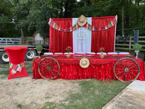 Red Quince, Quince Decorations, Sweet 15, Birthday Outfit, Quince, Quinceanera, Sweet 16, Red Gold, Table Decorations