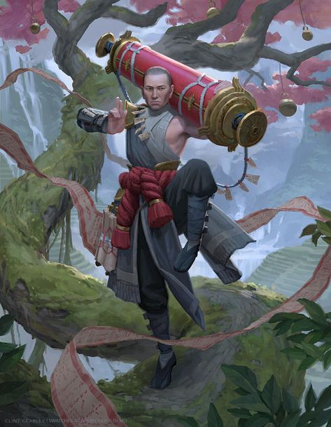 Monk Illustration, Monk Dnd, Epic Characters, Mtg Art, Fantasy Images, Dnd Art, Original Character, Environment Concept Art, Fantasy Illustration