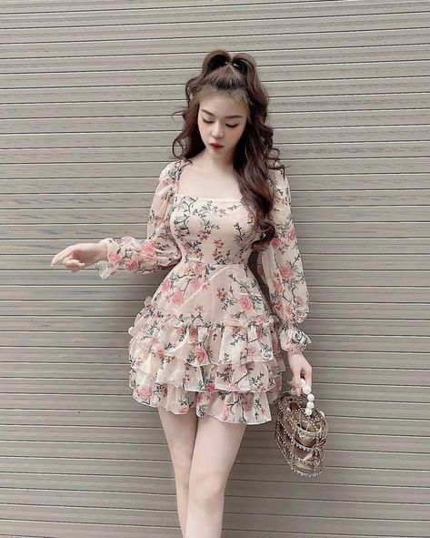 Fall Fashion Ideas, Rok Mini, Simple Frocks, Cute Short Dresses, Womens Trendy Dresses, Korean Fashion Dress, Western Chic, Classy Dress Outfits, Stylish Dresses For Girls