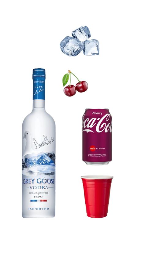 Vodka cherry coke | Mixers | Drinks | Alcohol | Party drinks Alcohol Party Drinks, Vodka Coke, Cherry Vodka, Cherry Coke, Grey Goose Vodka, Party Drinks Alcohol, Yummy Alcoholic Drinks, Alcohol Party, Drinks Alcohol