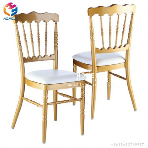 Top Quality Events Rental Stacking Napoleon Chair For Wedding Napoleon Chair, Event Chairs, Golden Chair, Cheap Dining Chairs, Comfy Leather Chair, Hanging Chair From Ceiling, Arm Chair Styles, Gold Chair, Wedding Hotel