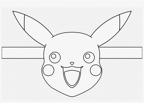 Pokemon Mask, Mask Coloring Page, Pokemon Bookmark, Anime Face Mask, Pokemon Masks, Pikachu Face, Pokemon Birthday Cake, Anime Face, Face Png