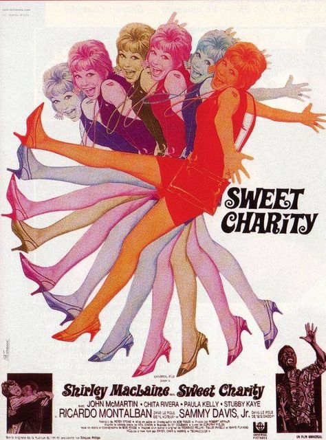 1968 Posters Conception Graphique, Sweet Charity, Septième Art, Foto Inspiration, Funky Art, Tandem, Art Plastique, Graphic Design Posters, Pretty Art