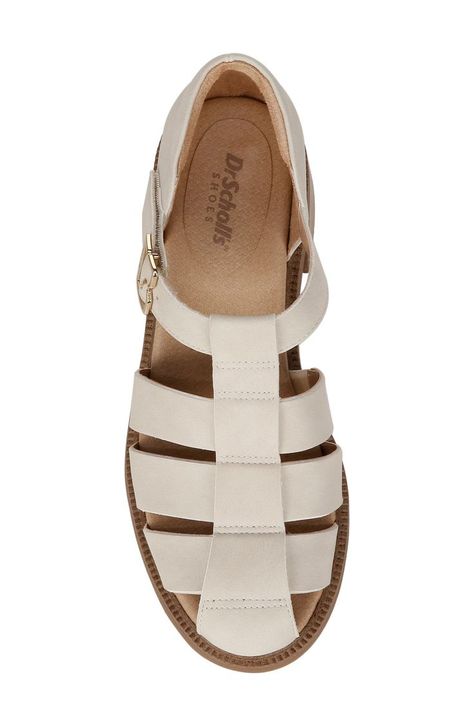 Dr. Scholl's Rate Up Day Sandal in Offwhite at Nordstrom, Size 9 Popular Sandals Summer, Orthopedic Shoes Sandals, Vionic Shoes Woman Sandals, Comfortable Sandals For Women Dillard's, Womens Sandals Summer Nordstrom, Sandals For Woemn, Womens Sandals Clearance Sale, Comfortable Shoes Travel, Trending Sandals Casual