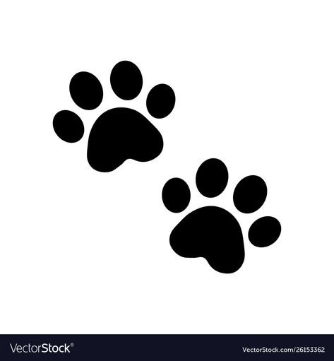 Kitten Paws Drawing, Dog Paw Art, Dog Paw Drawing, Paw Illustration, Paw Cartoon, Embroidery Mask, Paw Drawing, Paw Art, Dog Paw Tattoo