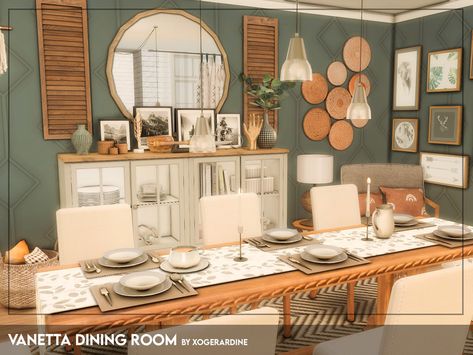 Sims 4 Cc Kitchen Sims Resource, Sims 4 Cc Furniture Maxis Match Dining Room, Sims 4 Maxis Match Dining Room, The Sims 4 Cc Objects Dining Room, Sims4 Cc Dining Room, Sims 4 Cc Rustic Decor, Sims 4 Cc Dining Tables, Sims 4 Furniture Cc Dining Room, The Sims 4 Dining Room Cc