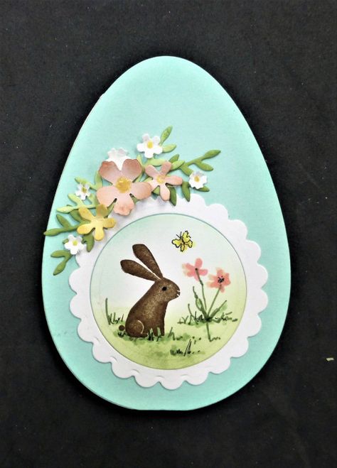 easter egg - Homemade Cards, Rubber Stamp Art, & Paper Crafts - Splitcoaststampers.com Excellent Eggs Stampin Up Cards, Stampin Up Excellent Eggs, Easter Egg Cards, Stampin Up Easter, Egg Card, 2025 Spring, Bunny Images, Easter Stuff, Easter Greeting