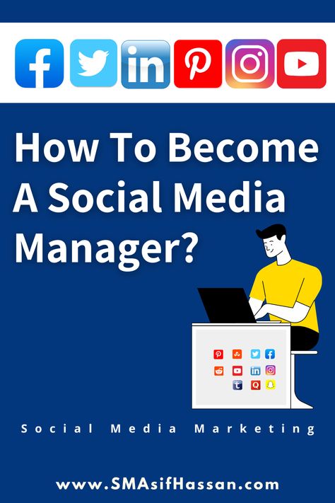 Did you hear the word social media manager a decade ago? No, right? So, it is one of the most flourishing and demanding jobs nowadays. Specially for those who are more interested in social media networks and tired of their 9 to 5 jobs. #socialmediamarketing #Marketing #socialmedia #Marketingtips #Marketingstrategy #socialmediamanager #socialmarketing Google Advertising, 9 To 5, Marketing Goals, Social Media Network, Resume Tips, Business Administration, Social Marketing, Step By Step Guide, Promote Your Business