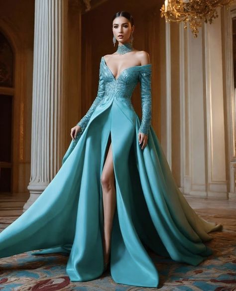 Gowns Dresses Elegant, Glamour Dress, Dream Wedding Ideas Dresses, Fantasy Gowns, Classy Dress Outfits, فستان سهرة, Fantasy Dress, Gala Dresses, Evening Dresses Elegant