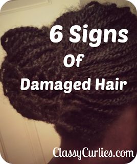 ClassyCurlies.com: Your source for natural hair and beauty care: Natural Hair: 6 Signs of Damaged Hair Hair Care Growth, Natural Hair Care Tips, Beautiful Natural Hair, Black Hair Care, Hair And Beauty, Damaged Hair Repair, Natural Hair Tips, Natural Hair Journey, Relaxed Hair