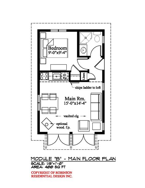 Small Open Floor Plan, Loft Floor Plans, Small Floor Plans, Small Cottages, Tiny House Floor Plans, Small House Plan, Cottage Plan, Small Room Design, Tiny Spaces