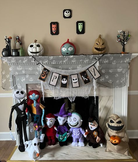 The nightmare before christmas firelace mantle decor Nightmare Before Christmas Decorations Indoor, Night Before Christmas Halloween Decor, Nightmare Before Christmas Bathroom Decor, Nightmare Before Christmas Mantle, Nightmare Before Christmas Office Decor, Nightmare Before Christmas Decorations Xmas, Nightmare Before Christmas Home Decor, Nightmare Before Christmas Decor, Christmas Goals