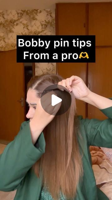 1.3M views · 38K likes | Rabeea on Instagram: "Bobby pin tips🫶  #bobbypins #bobbypinhairstyles #bobbypinhairstyles #hairhacks #hairtutorial" Bobby Pin Hack, Eyeliner Hacks Bobby Pin, Bobby Pin Hacks Hair Tricks, How To Use A Bobby Pin Correctly, How To Pick A Lock With A Bobby Pin, Bobby Pin Hairstyles, Home Remedies For Hair, Diy Hair Care, Healthy Scalp