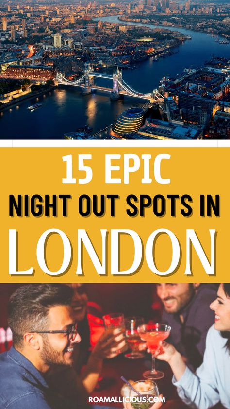 London is a city that never sleeps. There are always new places to explore, and there is always something happening somewhere. London offers something for everyone, from parties in the world-famous Fabric nightclub to many small underground venues. Discover some epic spots for a night out in London. Ultimate night out London travel tips. London Night Life, Recipes For Instant Pot, Instant Pot Air Fryer, Night Out In London, Places To Explore, London Trip, London Venues, London Night, City That Never Sleeps