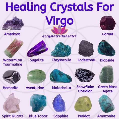 Crystals For Virgo, Crystals To Wear, Virgo Gemstone, Charging Crystals, Moon Stones, Virgo Traits, Charge Crystals, Witch Stuff, Zodiac Signs Virgo