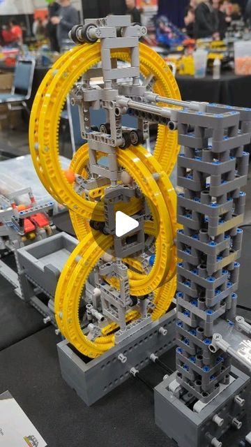 Beyond the Brick on Instagram: "LEGO Great Ball Contraption at Atlanta Brick Con 2024" Big Lego Creations, Lego Hacks Diy, Crazy Lego Builds, Lego Creations Ideas, Easy Lego Builds, Lego Build Ideas, Lego Technic Ideas, Lego City Ideas, Cool Lego Ideas