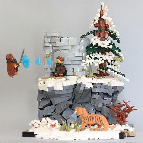 The Dragonborn speaks Fus Ro Dah, Lego Dnd, Someone Falling, Lego Memes, Micro Lego, Lego Lovers, Lego Castle, In Cold Blood, Lego Room