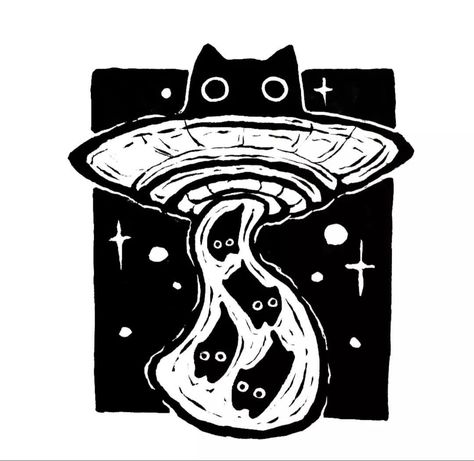 Wrist Tattoo Designs, Halloween Kitty, Fineliner Art, 2023 Halloween, Linocut Art, Minimalist Tattoos, Magical Art, Arte Inspo, Ink Sketch