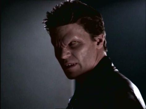 Angelus from Buffy the Vampire Slayer - one of my first vamp crushes Angel Vampire, David Boreanaz Angel, Angel The Series, Btvs Angel, Buffy And Angel, Buffy The Vampire Slayer Angel, Tv Horror, Buffy Angel, David Boreanaz