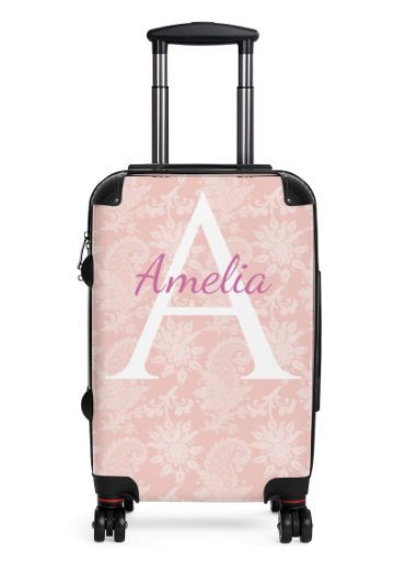 Personalized Suitcase, Cricut