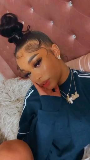 Pinterest Baddie, Baddie Hair, Cute Bun, Black Ponytail, Weave Ponytail Hairstyles, Sleek Ponytail Hairstyles, Weave Ponytail, Black Ponytail Hairstyles, Pelo Afro