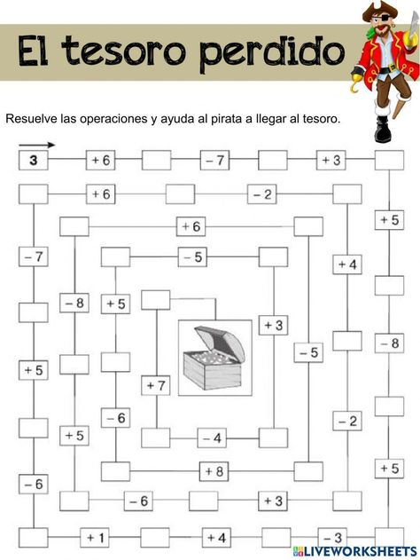 Spanish Teaching Resources, The Worksheet, Math Time, Class Activities, Teaching Spanish, Online Activities, Math For Kids, School Subjects, Online Workouts