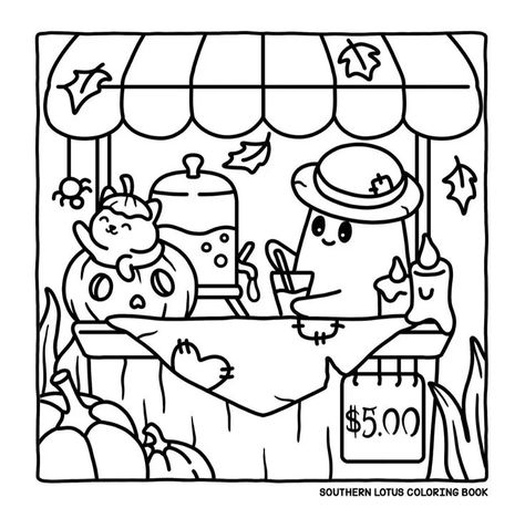 Ghost coloring pages #25 - Lil Ghosts Life Bobby Coloring Pages, Bobbie Goods Coloring Pages Halloween, Little Spooky Coloring Book, Spooky Cute Coloring Pages, Halloween Colouring Pages, Ghost Coloring Pages, Dibujos Halloween, Spooky Coloring Pages, Ghost Coloring