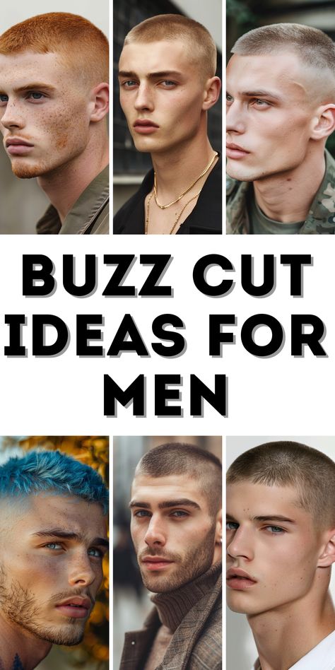 Discover 30 Trendsetting Buzz Cut Ideas for Men for All Face Shapes and Styles Men’s Buzz Cut Blonde Hair, Men’s Buzzcut, Buzz Cut Mens, Buzz Cut Ideas, Buzz Cut Boys, Long Buzz Cut, Buzz Cut With Beard, Buzz Cut For Men, Buzz Cut Styles