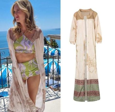 Daphne White Lotus Style, White Lotus Outfits Daphne, White Lotus Outfits, Daphne White Lotus, White Lotus Season 2, The White Lotus Season 2, Summer Holiday Outfits, Silk Tunic, White Lotus