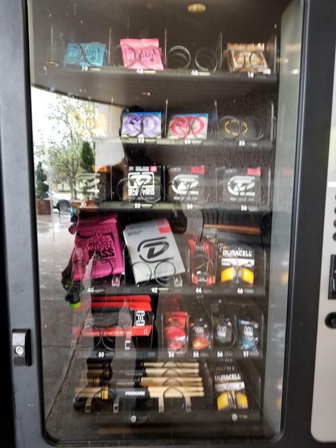 Vending Business, Vending Machines, Guitar Strings, Vending Machine, Arcade Games, Business Ideas, Gaming Products, Guitar, Quick Saves