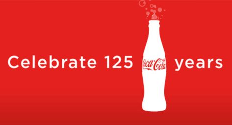 The world’s largest beverage company is launching a multi-platinum retro advertising campaign to celebrate 125 years in the beverage business, reports MarketingWeek.com. As part of the ad campaign, a new television spot will intermix a medley of iconic Coca-Cola ads and imagery from the past century. The background will feature the song from the famous 1970s hilltop ad, “I’d Like To Teach The World To Sing.” Wizards Logo, 50th Anniversary Logo, Company Anniversary, Party Like Its 1999, Coca Cola Ad, 15 Year Anniversary, New Television, Anniversary Logo, Marketing News