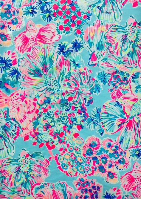 Classroom Screen, Lily Pulitzer Wallpaper, Wallpapers Preppy, Art Colleges, Beachy Wallpaper, Uncle Mug, Lilly Prints, Summer Drawings, Lilly Pulitzer Fabric