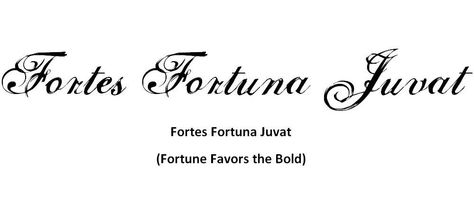 Fortes Fortuna Juvat - Scripting I Like Audentes Fortuna Iuvat Tattoo, Fortes Fortuna Adiuvat Tattoo, Fortes Fortuna Adiuvat, Latin Quote Tattoos, Venus Tattoo, Daffodil Tattoo, Family Motto, Candle Tattoo, Worthy Quotes