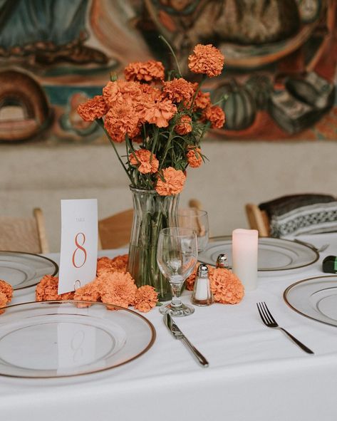 Happy first day of spring ✨🌸 While I know that marigolds are certainly not a spring flower, they are one of my favorite flowers, as you can see from the many blooms we included in our wedding celebration last fall on the Autumn Equinox in Santa Fe 🖤 Photography & video: @kgphotofilm Planning & flowers: @ashleyjoycephotography Coordination: @orange_september Venue: @newmexicoartmuseum Hair & makeup: @genicalee_hmua Dress & veil: @terese_rose Coral Fall Wedding, Happy First Day Of Spring, Dusty Pink Weddings, First Day Of Spring, Favorite Flowers, Wedding Celebration, Spring Flower, Colorado Wedding, Video Photography