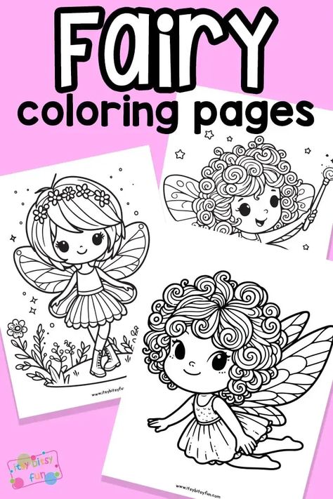 Embark on a magical journey into the sparkly fairy realm with our captivating collection of free printable fairy coloring pages for kids! Free Fairy Coloring Pages, Fairies Coloring Pages, Fairy Realm, Detailed Coloring Pages, Fairy Crafts, Fairy Coloring Pages, Fairy Party, Coloring Sheets For Kids, Fairy Coloring