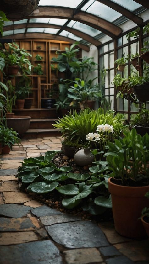 Transform your space with these inspiring indoor garden ideas for modern apartments Discover creative DIY cafe-inspired house plant and architecture ideas to enhance your apartment design From small party spaces to Japanese-inspired arrangements find design inspiration for your home Indoor Atrium Garden, Small Indoor Garden Ideas, Garden Meditation Space, Serene Decor, Interior Gardens, Thai Garden, Atrium Garden, Indoor Courtyard, Small Japanese Garden