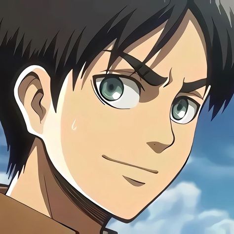 • Anime | Shingeki no Kyojin / Attack on titan | eren icons Eren Happy, Eren Icon, Attack On Titan Eren, Eren Jaeger, Attack On Titan, Anime