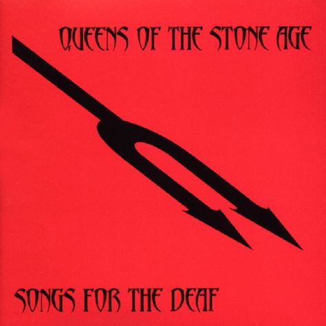 Queens Of The Stone Age - Songs For The Deaf (2002) Songs For The Deaf, Queens Of The Stone Age, Drum Lessons, Album Of The Year, Music Artwork, Another Love, Stone Age, Best Albums, Types Of Music