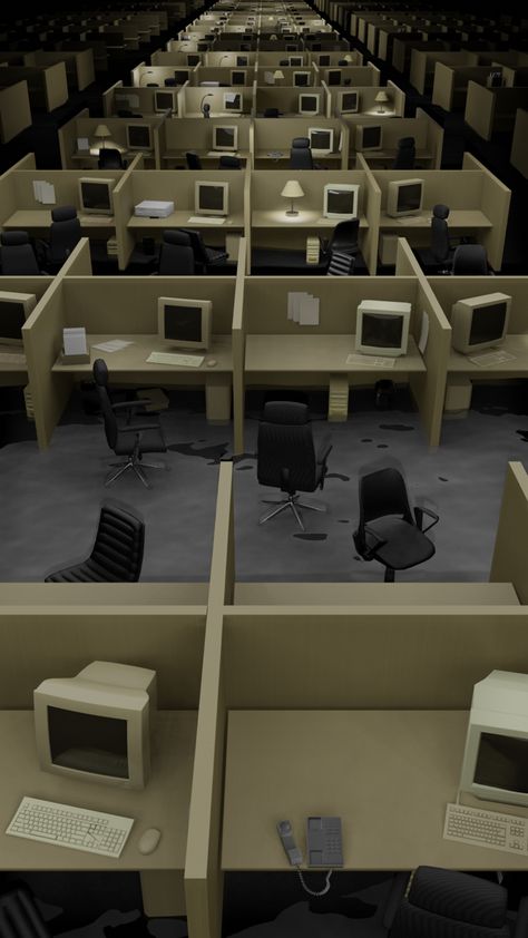 Liminal Space Weirdcore Backrooms Poolrooms Office Submechanophobia Vaporwave Corporate Office Background, Liminal Space Backrooms, Liminal Office Space, Backrooms Office, Dystopian Office, Liminal Space Outside, 90s Office Aesthetic, Office Aesthetic Dark, Office Building Aesthetic