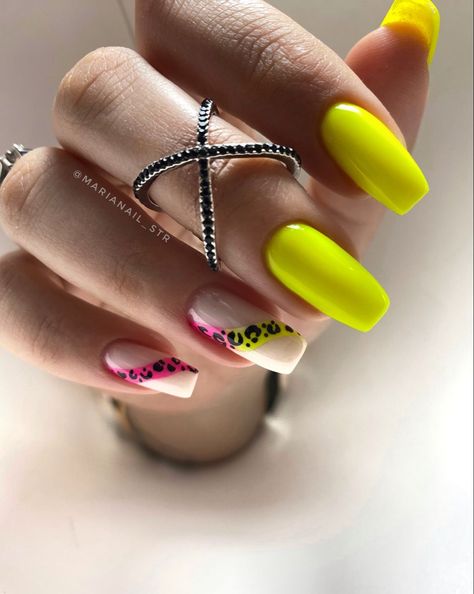 Summer Nails Inspo 2023, Nails Inspo 2023, Neon Summer Nails, Summer Nails Coffin, Best Summer Nails, Belle Nails, Summer Nails Art, Trendy Summer Nails, Summer Nails 2023