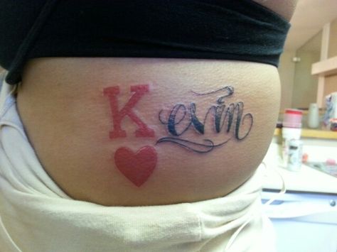 #king of hearts #kevin #name #ribs Kyle Tattoo Name, Kevin Tattoo Name, Kevin Name, Pink Tattoo, Relationship Quotes For Him, King Of Hearts, Name Tattoo, Name Tattoos, Heart Tattoo