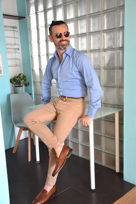 Outfit Semiformal, Beige Loafers, Outfit Elegantes, Stanley Tucci, Mens Fashion Classy, Outfits Casual, Style Guide, Fashion Classy, Semi Formal