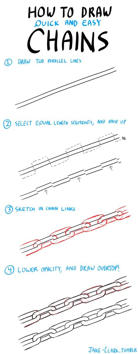 How to draw chains: How To Draw Chains, Easy Pencil Drawings, Book Writing, Word Design, Poses References, Guided Drawing, Drawing Lessons, Art Tips, Drawing Tips