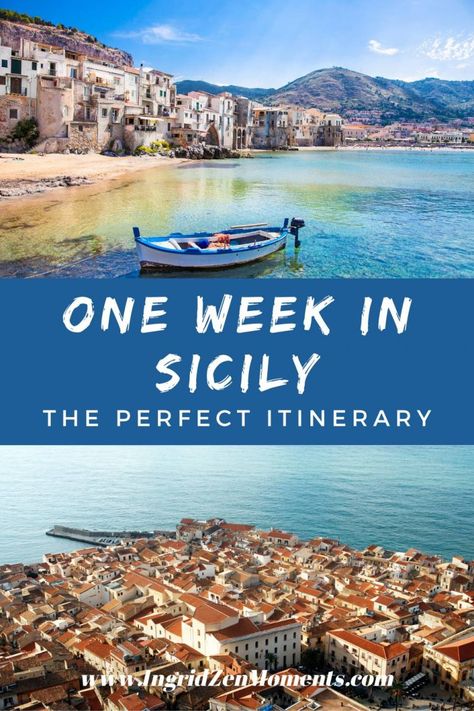 one week in Sicily One Week In Sicily, Rome To Sicily Itinerary, Sicily Italy Itinerary, Silicy Italy, Sicily Trip, Sicily Itinerary, Travel Sicily, Turkey Itinerary, One Week Itinerary