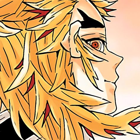 Rengoku kyojuro manga colour icons Rengoku Colored Manga, Rengoku Kyoujurou Manga Colored, Rengoku Manga Color, Demon Slayer Wallpaper, Rengoku Kyojuro, Crying My Eyes Out, Dearly Beloved, Moment Of Silence, Image Icon