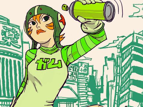 Jet Set Radio, Jet Set, Steam, Gum